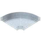 OBO BETTERMANN - Bogen 90° für Kabelrinne, horizontal 110x600 Stahl tauchfeuerverzinkt