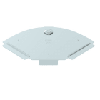 OBO BETTERMANN - Deckel für 90°-Bogen B100mm Stahl bandverzinkt Zink/Aluminium, Double Dip