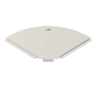 OBO BETTERMANN - Deckel für 90°-Bogen B200mm Edelstahl, rostfrei A2 1.4301 blank, nachbehandelt