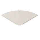 OBO BETTERMANN - Deckel für 90°-Bogen B400mm Edelstahl, rostfrei A2 1.4301 blank, nachbehandelt
