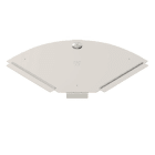 OBO BETTERMANN - Deckel für 90°-Bogen B150mm Edelstahl, rostfrei A4 1.4571 blank, nachbehandelt