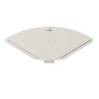 OBO BETTERMANN - Deckel für 90°-Bogen B200mm Edelstahl, rostfrei A4 1.4571 blank, nachbehandelt