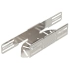OBO BETTERMANN - Bogen, winkelverstellbar horizontal 60x100 Edelstahl, rostfrei A2 1.4301 blank, nachbehandelt