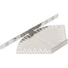 OBO BETTERMANN - Bogen, winkelverstellbar horizontal 60x400 Edelstahl, rostfrei A2 1.4301 blank, nachbehandelt