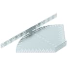 OBO BETTERMANN - Bogen, winkelverstellbar horizontal 85x600 Stahl bandverzinkt