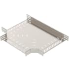 OBO BETTERMANN - T-Stück für Kabelrinne, horizontal 60x400 Edelstahl, rostfrei A4 1.4571 blank, nachbehandelt