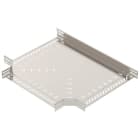 OBO BETTERMANN - T-Stück für Kabelrinne, horizontal 60x500 Edelstahl, rostfrei A4 1.4571 blank, nachbehandelt