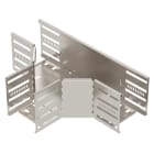 OBO BETTERMANN - T-Stück für Kabelrinne, horizontal 110x100 Edelstahl, rostfrei A2 1.4301 blank, nachbehandelt