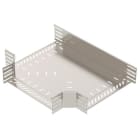 OBO BETTERMANN - T-Stück für Kabelrinne, horizontal 110x400 Edelstahl, rostfrei A2 1.4301 blank, nachbehandelt