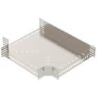 OBO BETTERMANN - T-Stück für Kabelrinne, horizontal 110x500 Edelstahl, rostfrei A2 1.4301 blank, nachbehandelt