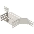 OBO BETTERMANN - Anbau-Abzweigstück für Kabelrinne 60x150 Edelstahl, rostfrei A2 1.4301 blank, nachbehandelt