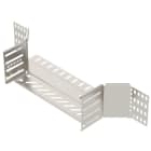 OBO BETTERMANN - Anbau-Abzweigstück für Kabelrinne 110x300 Edelstahl, rostfrei A2 1.4301 blank, nachbehandelt