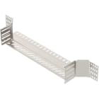 OBO BETTERMANN - Anbau-Abzweigstück für Kabelrinne 110x500 Edelstahl, rostfrei A2 1.4301 blank, nachbehandelt