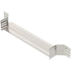 OBO BETTERMANN - Anbau-Abzweigstück für Kabelrinne 110x600 Edelstahl, rostfrei A2 1.4301 blank, nachbehandelt
