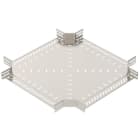 OBO BETTERMANN - Kreuzung für Kabelrinne 60x500 Edelstahl, rostfrei A2 1.4301 blank, nachbehandelt
