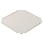 OBO BETTERMANN - Deckel für Kreuzung B300mm Edelstahl, rostfrei A2 1.4301 blank, nachbehandelt