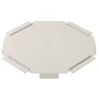 OBO BETTERMANN - Deckel für Kreuzung B100mm Edelstahl, rostfrei A4 1.4571 blank, nachbehandelt