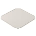 OBO BETTERMANN - Deckel für Kreuzung B400mm Edelstahl, rostfrei A4 1.4571 blank, nachbehandelt