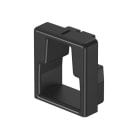 OBO BETTERMANN - Kantenschutzring 20x20mm Thermoplastisches Elastomer graphitschwarz RAL 9011