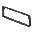 OBO BETTERMANN - Kantenschutzring 60x200mm Thermoplastisches Elastomer graphitschwarz RAL 9011