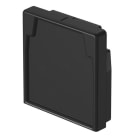 OBO BETTERMANN - Endstück 60x60mm Thermoplastisches Elastomer graphitschwarz RAL 9011