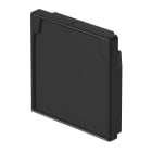 OBO BETTERMANN - Endstück 80x80mm Thermoplastisches Elastomer graphitschwarz RAL 9011