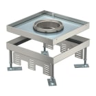 OBO BETTERMANN - Quadratische Kassette SL1 Deckel für Tubus 243x243x100 Edelstahl, rostfrei