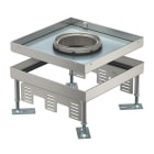 OBO BETTERMANN - Quadratische Kassette Tubus-Deckel 243x243x100 Edelstahl, rostfrei