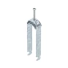 OBO BETTERMANN - Bügelschelle 2056 3-fach 34-40mm Stahl tauchfeuerverzinkt