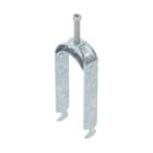 OBO BETTERMANN - Bügelschelle 2056 2-fach 46-52mm Stahl tauchfeuerverzinkt