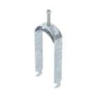 OBO BETTERMANN - Bügelschelle 2056 2-fach 58-64mm Stahl tauchfeuerverzinkt