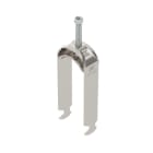 OBO BETTERMANN - Bügelschelle 2056 2-fach 40-46mm Edelstahl, rostfrei A2 1.4301 blank, nachbehandelt