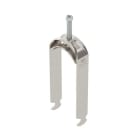 OBO BETTERMANN - Bügelschelle 2056 2-fach 52-58mm Edelstahl, rostfrei A2 1.4301 blank, nachbehandelt