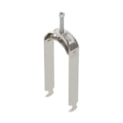 OBO BETTERMANN - Bügelschelle 2056 2-fach 58-64mm Edelstahl, rostfrei A2 1.4301 blank, nachbehandelt