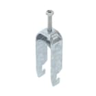 OBO BETTERMANN - Bügelschelle 2056 2-fach 22-28mm Stahl tauchfeuerverzinkt