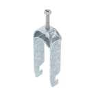 OBO BETTERMANN - Bügelschelle 2056 2-fach 28-34mm Stahl tauchfeuerverzinkt