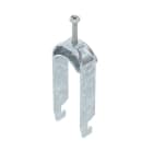 OBO BETTERMANN - Bügelschelle 2056 2-fach 34-40mm Stahl tauchfeuerverzinkt