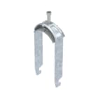 OBO BETTERMANN - Bügelschelle 2056 2-fach 58-64mm Stahl tauchfeuerverzinkt