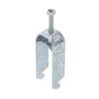 OBO BETTERMANN - Bügelschelle 2056 2-fach 22-28mm Stahl tauchfeuerverzinkt