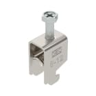 OBO BETTERMANN - Bügelschelle 2056 8-12mm Edelstahl, rostfrei A2 1.4301 blank, nachbehandelt
