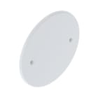 OBO BETTERMANN - Brandschutzdeckel für Hohlwanddose Ø92mm, H3mm Polycarbonat weiß