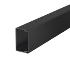 OBO BETTERMANN - Wand- und Deckenkanal mit Bodenlochung 2000x40x25 tiefschwarz RAL 9005