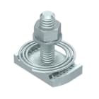 OBO BETTERMANN - Hammerkopfschraube mit Feder für Profilschiene MS4121/4141 M8x30mm Stahl Zinklamelle