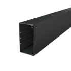 OBO BETTERMANN - Wand- und Deckenkanal mit Bodenlochung 2000x110x60 Polyvinylchlorid tiefschwarz 9005
