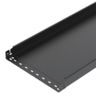 OBO BETTERMANN - Kabelrinne MKSMU ungelocht, Schnellverbindung 60x400x3050 Stahl PES135 - Polyester tiefschwarz 9005