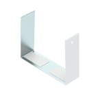 OBO BETTERMANN - Stoßstellenabdeckung für Kanalhöhe 80 mm 80,9x30x102,6 Stahl pulverbeschichtet reinweiß
