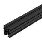 OBO BETTERMANN - Trägerprofil für Flach-/Schrägdachsystem 40x45x4700 schwarz
