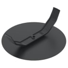 OBO BETTERMANN - Federdeckel Ø72 Polystyrol schwarz