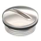 OBO BETTERMANN - Verschlussschraube mit O-Ring Ø14x7 Messing vernickelt