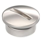 OBO BETTERMANN - Verschlussschraube mit O-Ring Ø18x9 Messing vernickelt